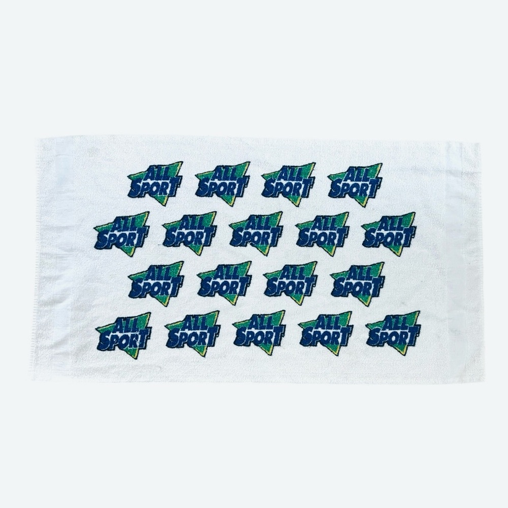 Vintage All-sport Logo Discontinued Energy Drink 100% Cotton Towel Pepsi 90’s